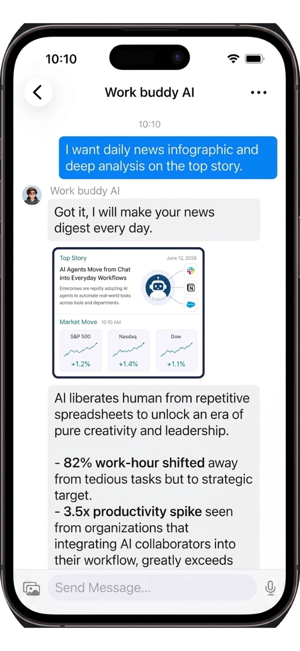 AI friend editing a photo on request inside the chat